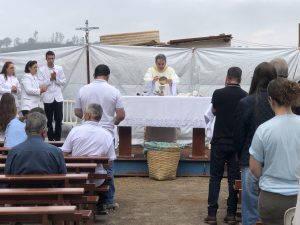 Capela Santo Antônio realiza missa com bênção de sementes e mudas