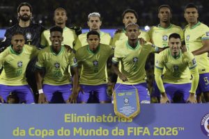 Futebol masculino: Brasil cai para a 6ª posição do ranking de seleções da Fifa