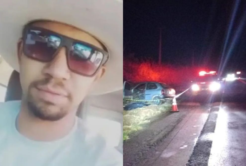 Motorista morre e bebê sofre ferimentos graves em acidente