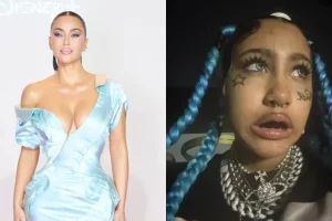 Aos 12 anos, filha de Kim Kardashian gera controvérsia com visual bizarro