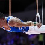Caio Souza fica no top 10 do individual geral do Mundial de Ginástica
