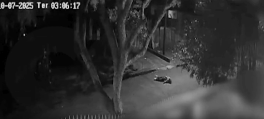 Câmera flagra homem sendo executado com quase 20 tiros no Paraná