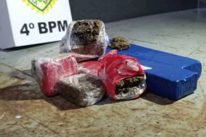 Casal é preso com cinco quilos de maconha após perseguição em Maringá