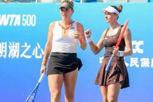 Dupla de Stefani avança às semifinais do WTA de Ningbo, na China