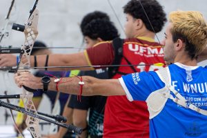 Fabio Klier é ouro no tiro com arco na estreia da modalidade no JUBs