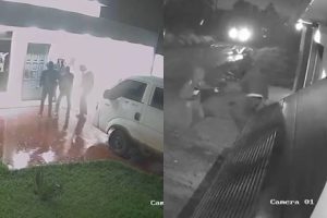 Homem coloca bandidos para correr durante assalto: vídeo