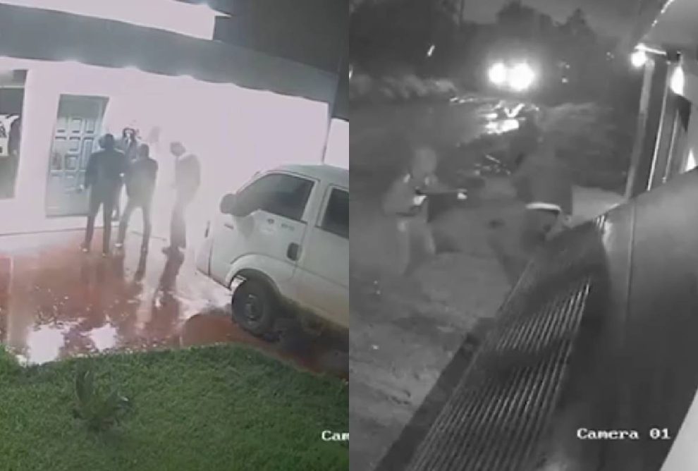 Homem coloca bandidos para correr durante assalto: vídeo