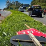 Idoso morre em acidente após realizar manobra proibida