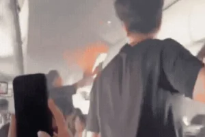 Incêndio em bateria força pouso de emergência em voo da Air China; vídeo
