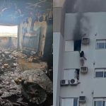 Menino resgatado de incêndio em Cascavel tem alta da UTI