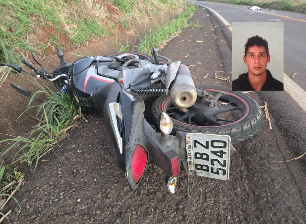 Motociclista de 35 anos morre em acidente entre Floresta e Itambé; outro condutor fugiu sem prestar socorro