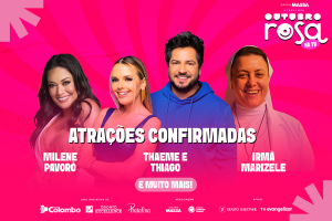 Outubro Rosa na TV traz Thaeme e Tiago, Irmã Marizele e mais!