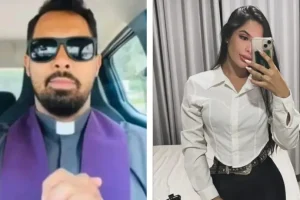 Padre é flagrado com noiva de fiel! Vídeo viraliza e vira caso de polícia