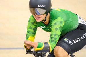 Sabrina Custódia voltou a brilhar no Mundial de ciclismo de pista