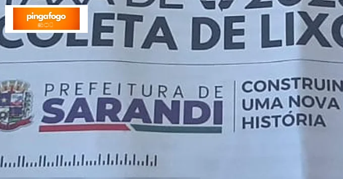 Tribunal de Justiça derruba lei que baixava taxa do lixo de Sarandi em 66%