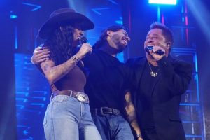 VÍDEO: Ana Castela e Zé Felipe surpreendem público em show de Leonardo na Exporandi