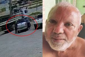 Vídeo mostra idoso que saiu para cobrar dívida antes de desaparecer