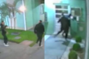 Vídeo mostra morador sendo agredido por policial de folga