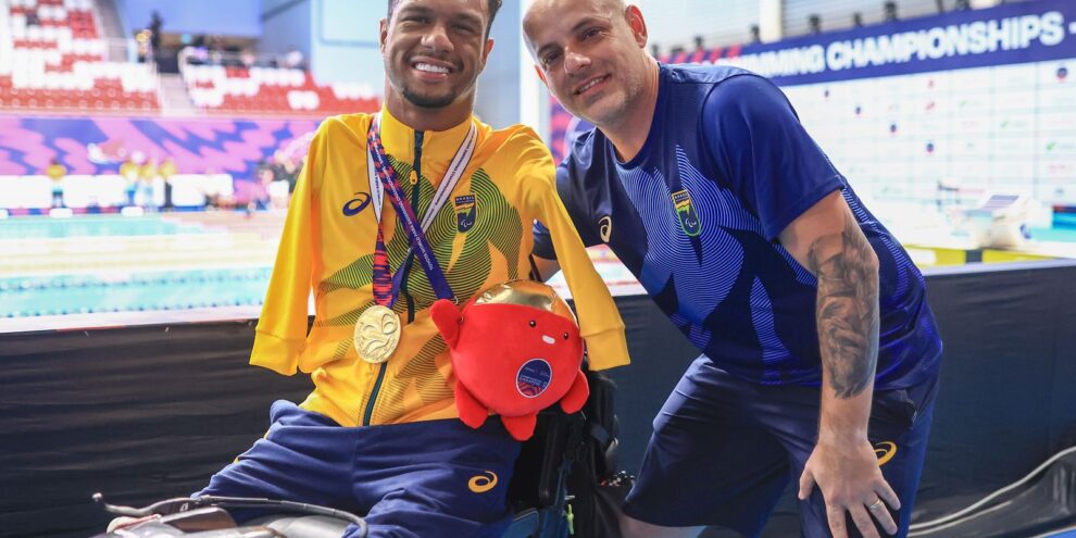 Astro paralímpico, Gabrielzinho enaltece treinador: “Mente pensante”