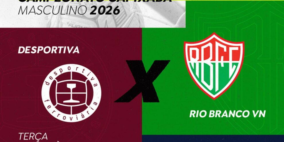 TV Brasil exibe jogo entre Desportiva Ferroviária e Rio Branco