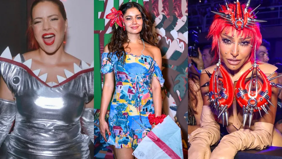 As melhores fantasias dos famosos no Carnaval