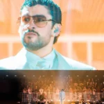 Bad Bunny veste casaco de Pelé, usado na Copa de 1966, durante show no Brasil