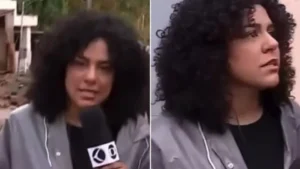 Em cobertura, repórter descobre que casa da tia desabou devido chuvas em MG