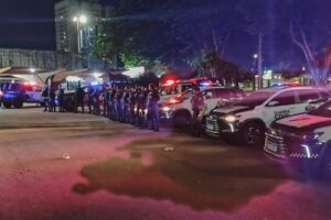 Guarda Municipal usa spray de pimenta após princípio de confusão no Carnaval do Parque de Exposições