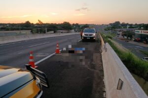 Homem morre atropelado na BR-376, em Paranavaí; motorista foge sem prestar socorro