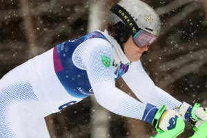 Lucas Braathen lamenta queda e diz que estava nos Jogos de Inverno para 'fazer a diferença'