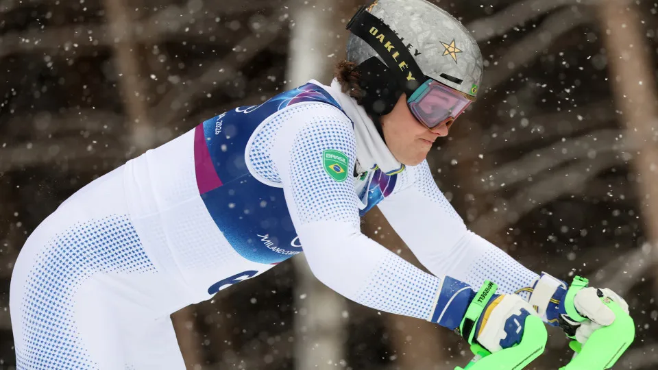 Lucas Braathen lamenta queda e diz que estava nos Jogos de Inverno para 'fazer a diferença'