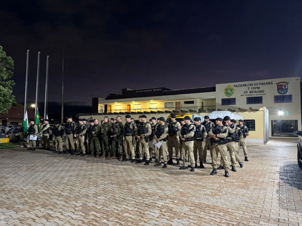 Operação apreende 8 adolescentes por tráfico em Umuarama