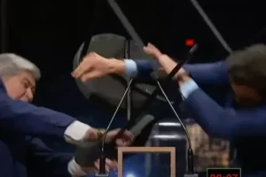 Acordo entre Marçal e Datena encerra processo por cadeirada em debate