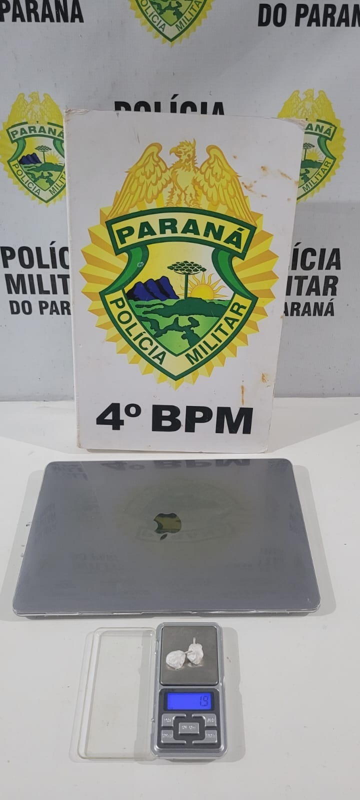 Adolescentes são apreendidas com computador furtado e drogas em Maringá