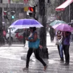 Alerta vermelho do Inmet: SP amanhece com chuva e frio; há risco para a formação de alagamentos