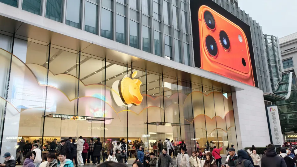 Aumento de vendas na China dá à Apple motivos para sorrir