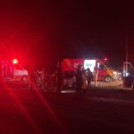 Batida frontal entre carro e caminhão tira a vida de motorista na PR-323, em Cianorte