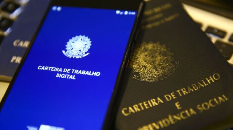 Carteira de trabalho digital.