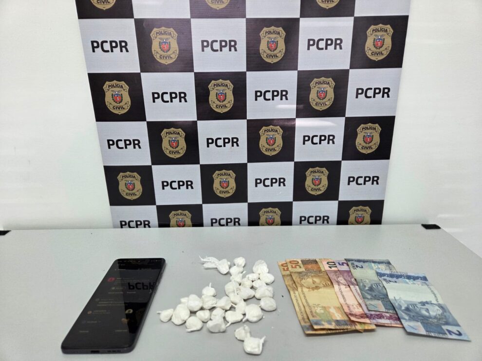 Dois homens são presos por tráfico de drogas em Maringá