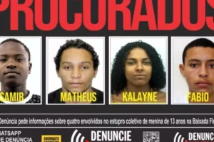 Garota de 13 anos é estuprada por sete pessoas no RJ