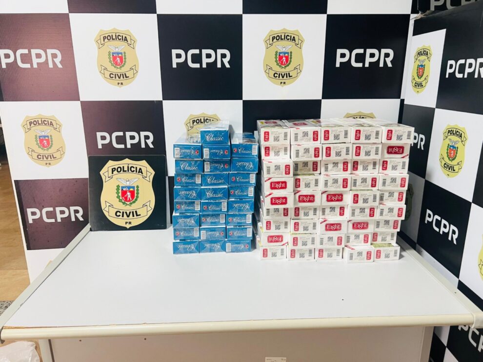 Homem investigado por estupro de vulnerável é abordado com cigarros contrabandeados em Maringá