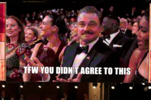 Leonardo DiCaprio vira meme após brincadeira no Oscar; veja