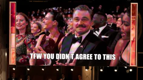 Leonardo DiCaprio vira meme após brincadeira no Oscar; veja