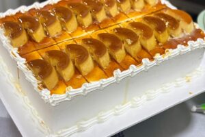 Maringaenses encaram mais de 1 hora de fila para comprar bolo de pudim que viralizou nas redes sociais