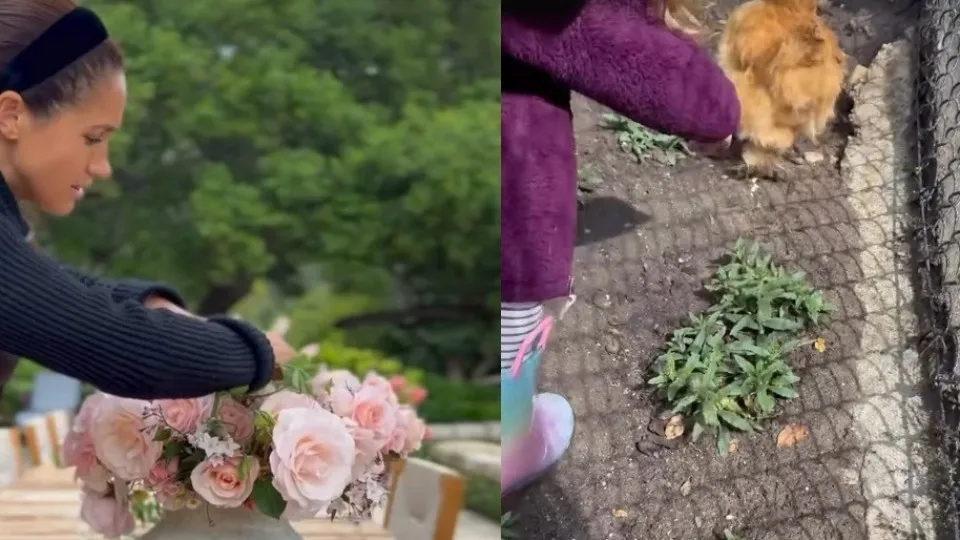 Meghan Markle mostra rotina e faz rara aparição da filha na web; veja