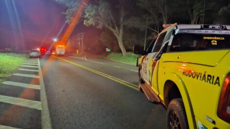 Mulher morre e quatro pessoas ficam feridas em acidente na PR-317, em Santa Fé