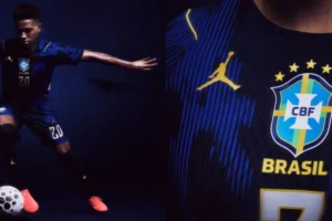 Nike lança camisa 2 do Brasil para a Copa em parceria com marca de Michael Jordan