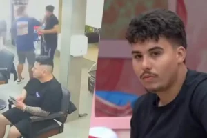 Pedro, do 'BBB26', leva surra em barbearia em Curitiba; vídeo