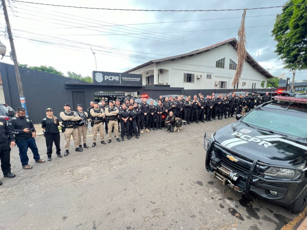 Polícia Civil deflagra 'Operação Sintonia 44' contra facção criminosa no Noroeste