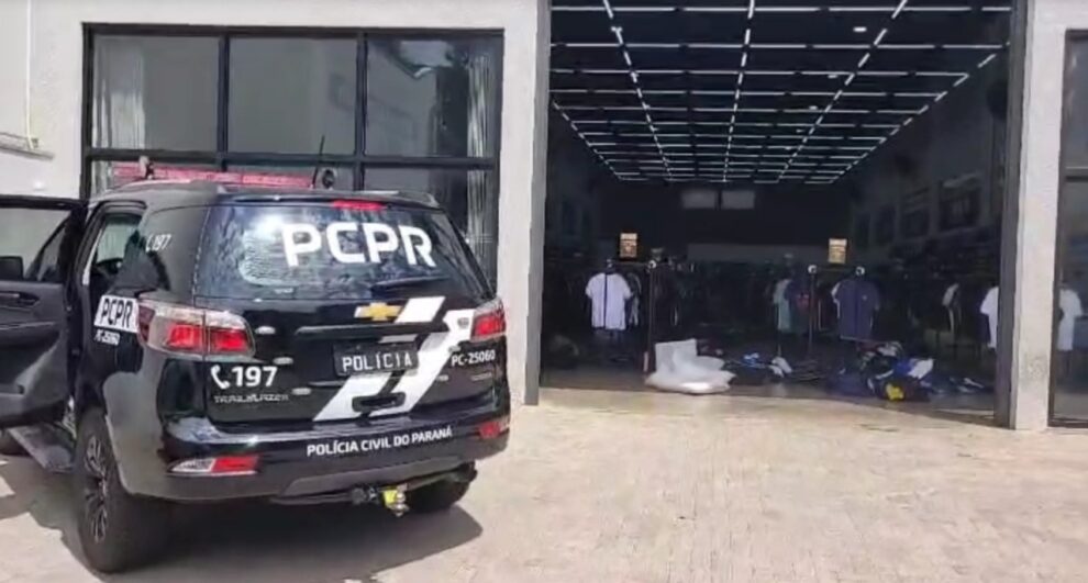 Polícia, Procon e Receita apreendem produtos falsificados em Maringá